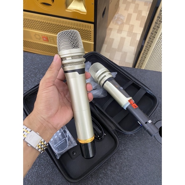 Micro Loa Kéo UGX21 UHF Kim Loại Nâng Cấp Củ Micro