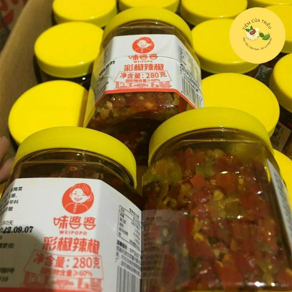 Ớt Chưng Hồ Nam 280g - Đặc Sản Trung Hoa