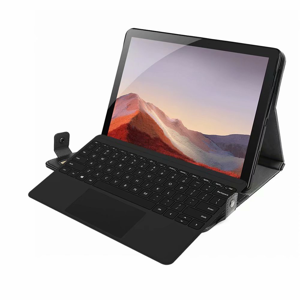 Bao da dạng gập phối ví có ngăn đựng bút cho microsoft surface pro 7 6 5 4 Ốp