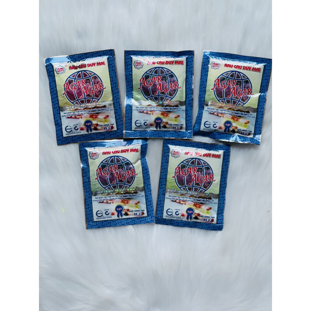 Rau câu giòn DUY MAI  1 gói 25 Gram - Chất lượng tuyệt hảo