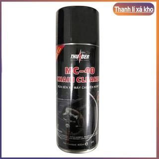 Chai xịt rửa sên THUNDER MC-40 CHAIN LUBE 400ml