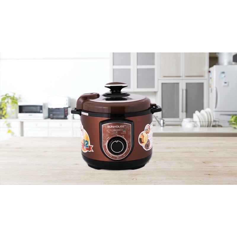 [Free Ship] [Chính Hãng] Nồi Áp Suất Điện Đa Năng Sunhouse SHD1550-SHD 1552