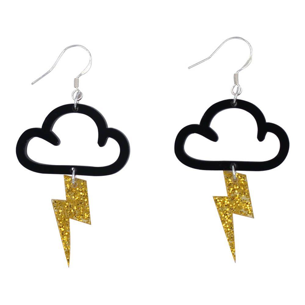 VANES1 Bông Tai Hình Đám Mây Thời Trang Cho Nữ