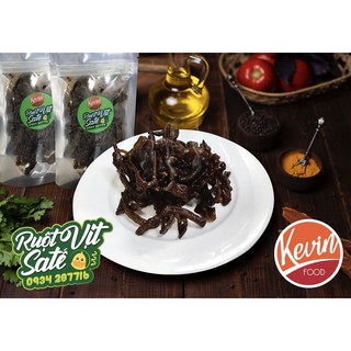 Ruột vịt Sa Tế Ăn Liền_Kevin Food_110gr