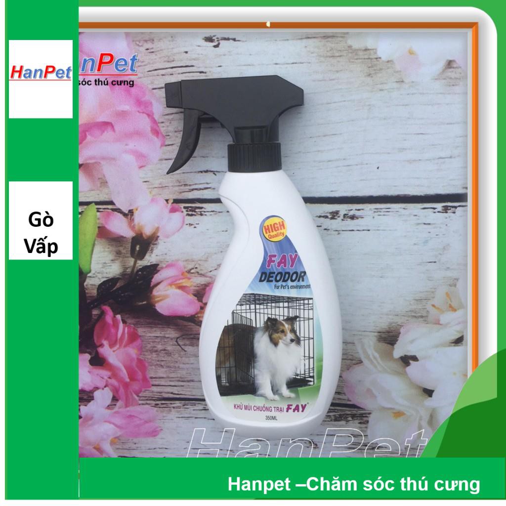 Xịt khử mùi hôi của chó mèo (2 loại) XC-Pet 100ml và FAY 350ml diệt khuẩn môi trường