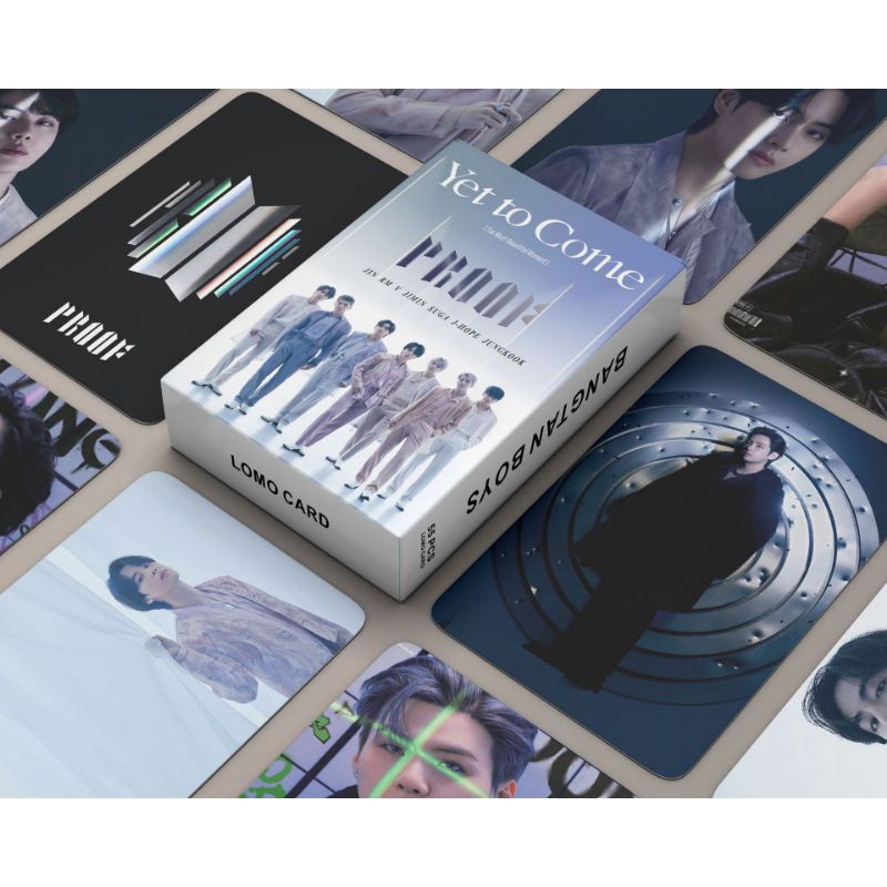 Set 55 Lomo Card BTS Proof-Yet To Come Mẫu 1