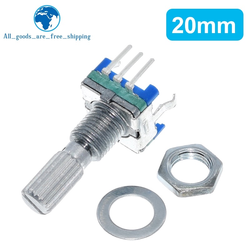 1 Chiết Áp Kỹ Thuật Số 15mm 20mm / Ec11 / 5 Chấu Với Công Tắc