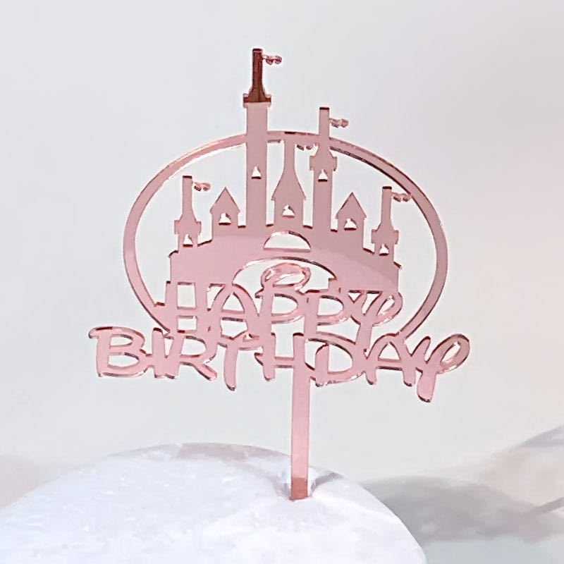 1 Que Cắm Trang Trí Bánh Kem Chữ Happy Birthday