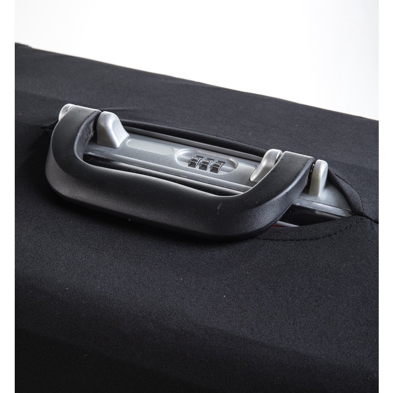 Vỏ Bọc Vali Hành Lý Co Giãn Chống Trầy Chống Bụi Màu Trơn Kích Thước 18-32inch Có Thể Giặt Sạch