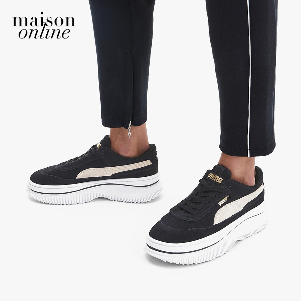 PUMA - Giày sneaker nữ đế bánh mì DEVA Suede 372423-03