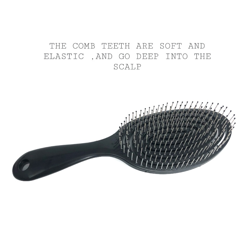 Lược Chải Tóc Gỡ Rối Massage Da Đầu Cho Tóc Khô / Ướt