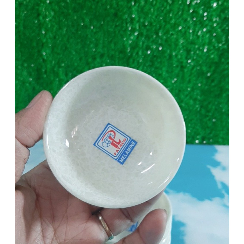 Chén chấm nhựa Melamine T36 nhỏ màu vân đá ,đựng gia vị -Cao Cấp