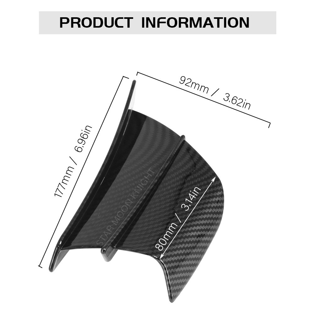 Bộ Cánh Gió Cho Xe Mô Tô Yamaha YZF R1 R1M R7 R6 R3 R125 FZ6R TZR50 FZ1 Fazer 8 Fazer 8