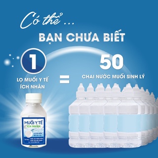 Viên Muối Ích Nhân Sát Khuẩn Mũi Họng An Toàn Tiện Lợi - Lọ 50 Viên MYT - MCPMC