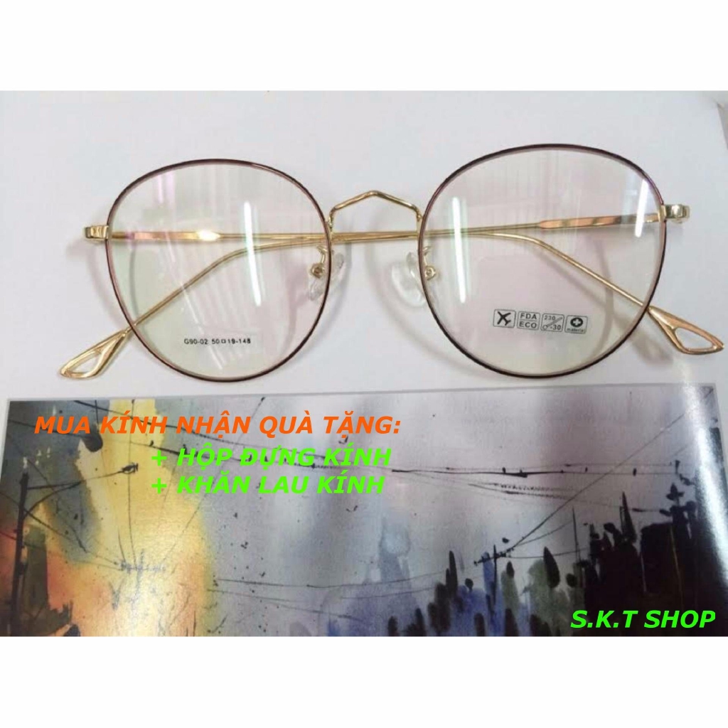 kính gọng xi kim loai cao cấp pm47