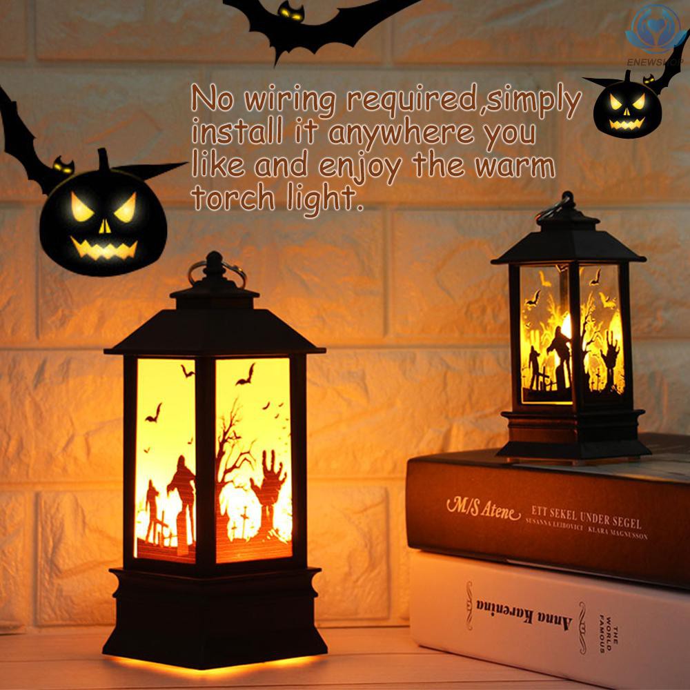 Đèn Dầu Trang Trí Halloween Hình Ngọn Lửa