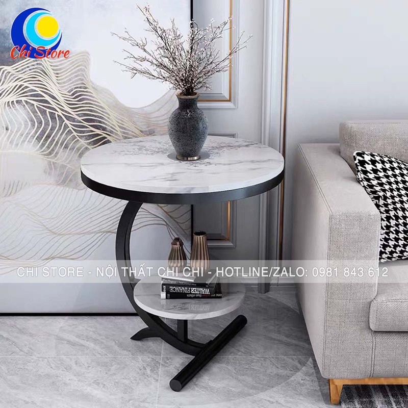 Bàn Trà 2 Tầng Phòng Khách, Bàn Trà Để Đầu Giường Sành Điệu