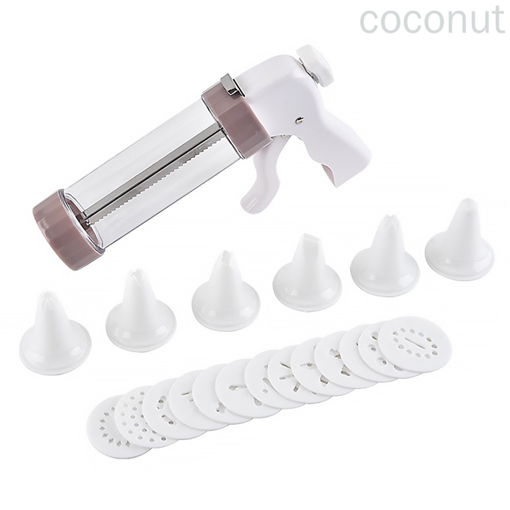 Bộ Dụng Cụ Làm Bánh Quy Kèm Con Dấu Và Đầu Phun Diy