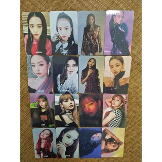 Black Pink UNOFFICIAL Square up Photocard