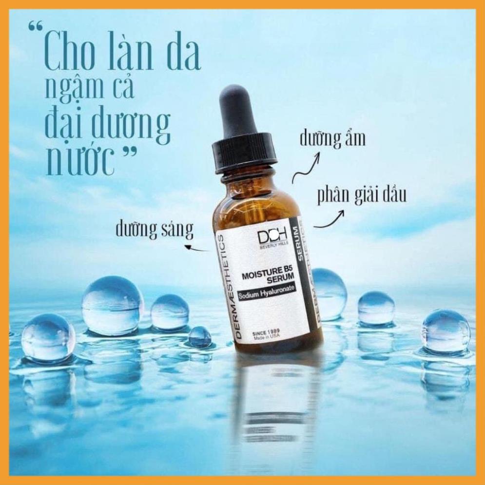 Serum DBH Moisture B5 Serum Sodium Hyaluronate Tinh chất hỗ trợ phục hồi tái tạo da - Chính Hãng