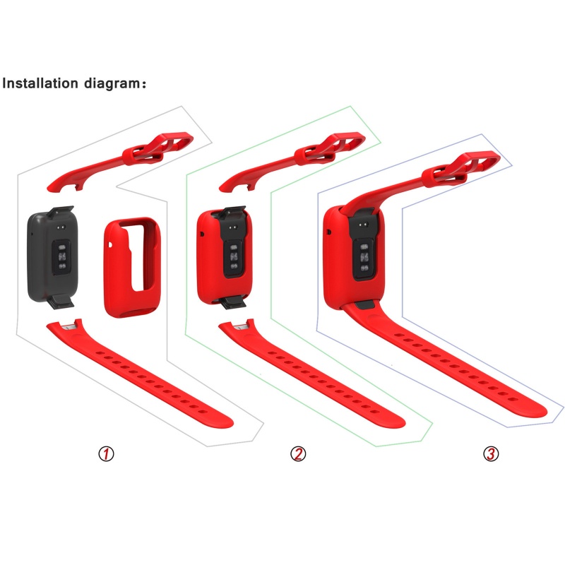 Ốp Bảo Vệ Bằng Nhựa Cho Đồng Hồ Thông Minh Mi Band 7 Pro