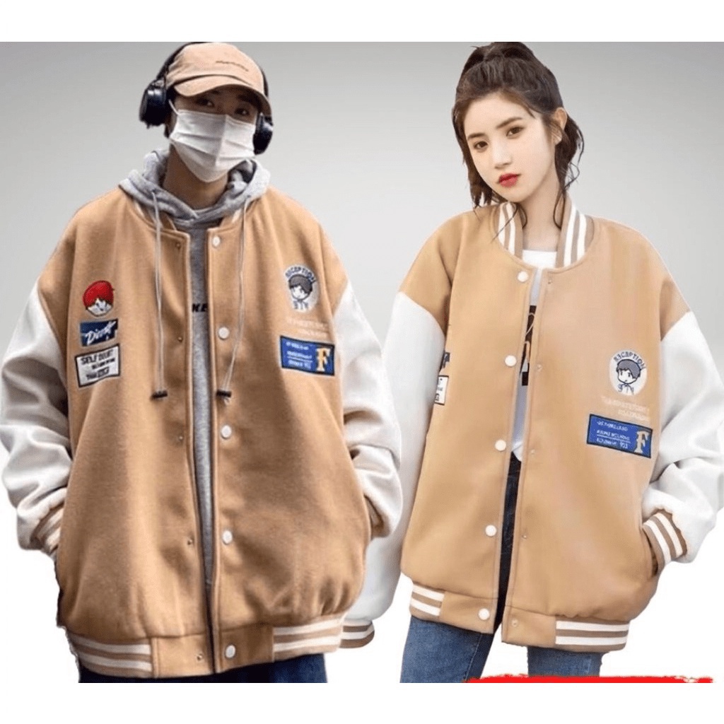 Áo khoác bomber nỉ ngoại cực HOT form to y hình KOKO MI