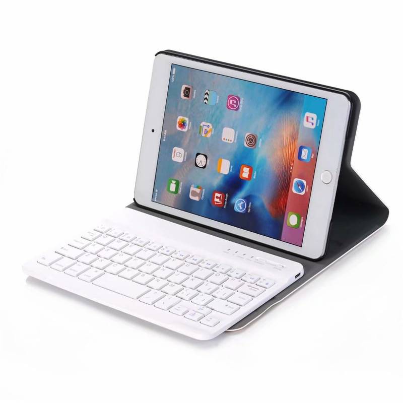 Ốp Máy Tính Bảng Có Bàn Phím Bluetooth Không Dây Và Đèn Nền Có Thể Tháo Rời 7 Màu Cho Samsung Galaxy Tab A 8.0 2019 S Pen SM-P205 SM-P200