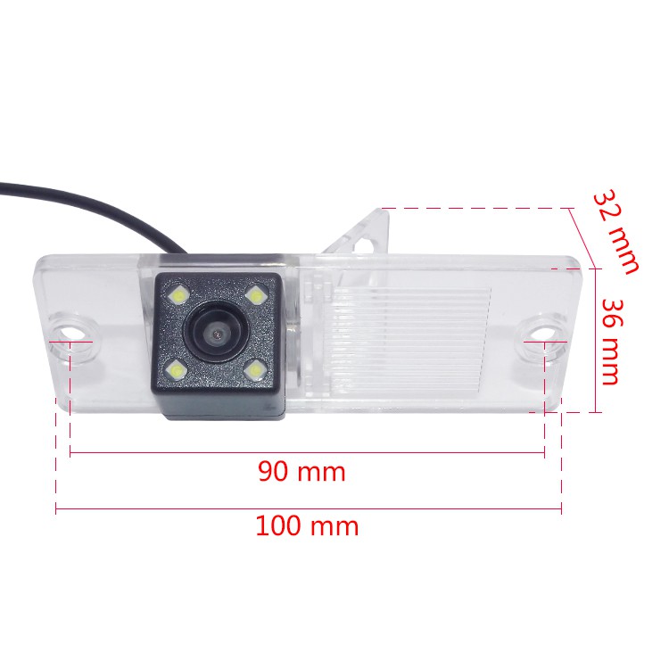 Máy quay nhìn phía sau hình ảnh HD cho xe Mitsubishi Pajero Zinger L200 2009-2012 | BigBuy360 - bigbuy360.vn