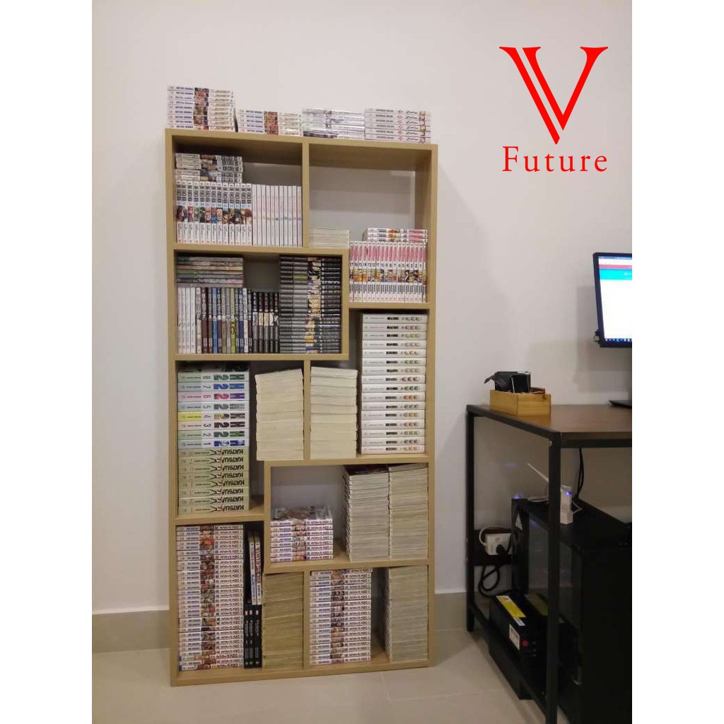 [Xả Kho] Kệ Tủ Sách Gỗ Cao Cấp Đa Năng Nhiều Ngăn Kích Thước Lớn Bền Đẹp | BigBuy360 - bigbuy360.vn