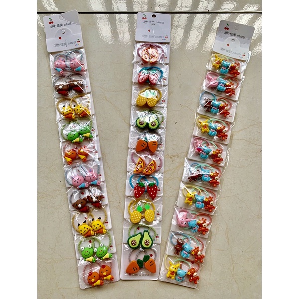 Set cặp tóc, buộc tóc dễ thương cho bé gái / Giao ngẫu nhiên