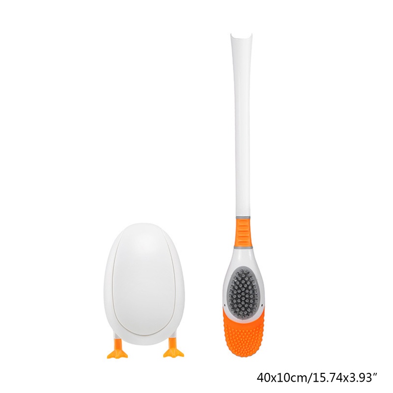 Bàn Chải Vệ Sinh Toilet Bằng Silicone Tiện Dụng