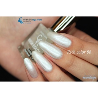 Sơn móng Golden rose rich color 88 Trắng ngọc trai