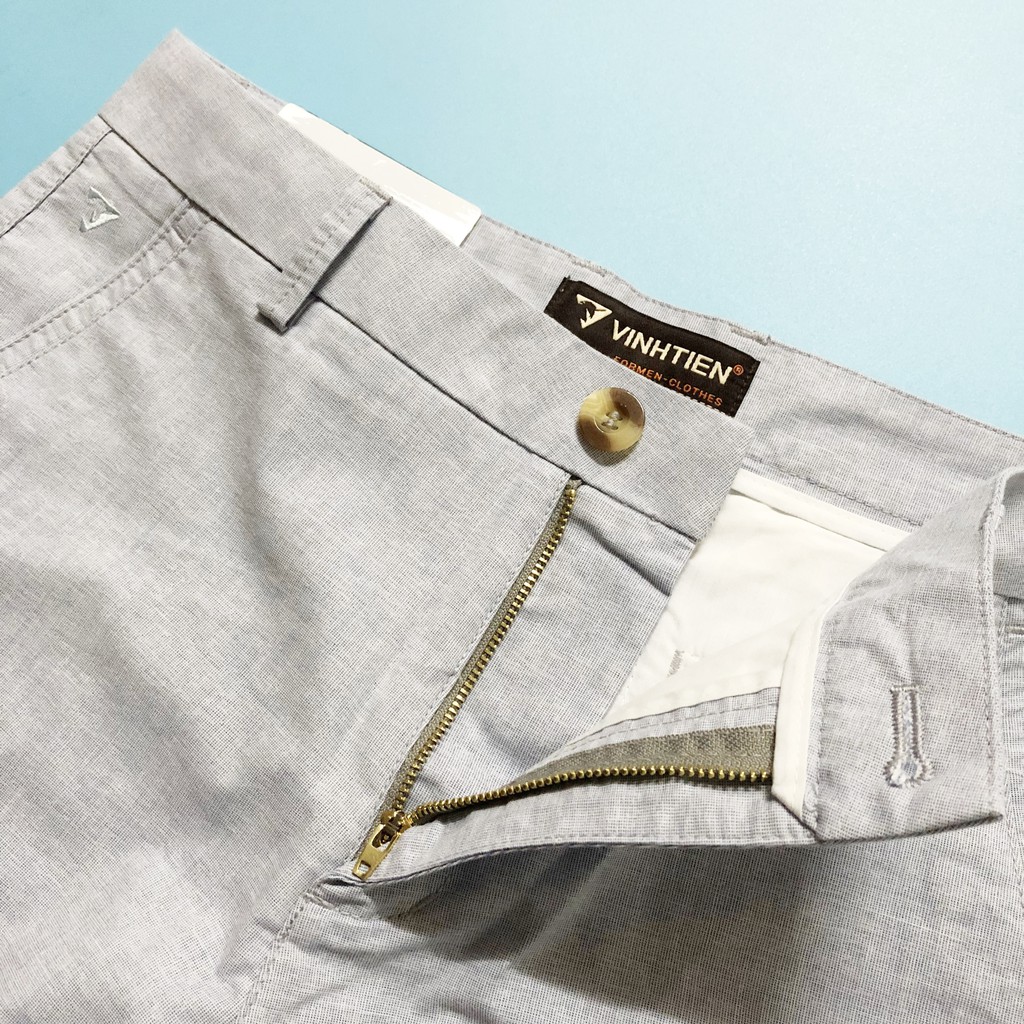 Quần Short Nam Vĩnh Tiến Dáng Tailor Fit 345 - B177
