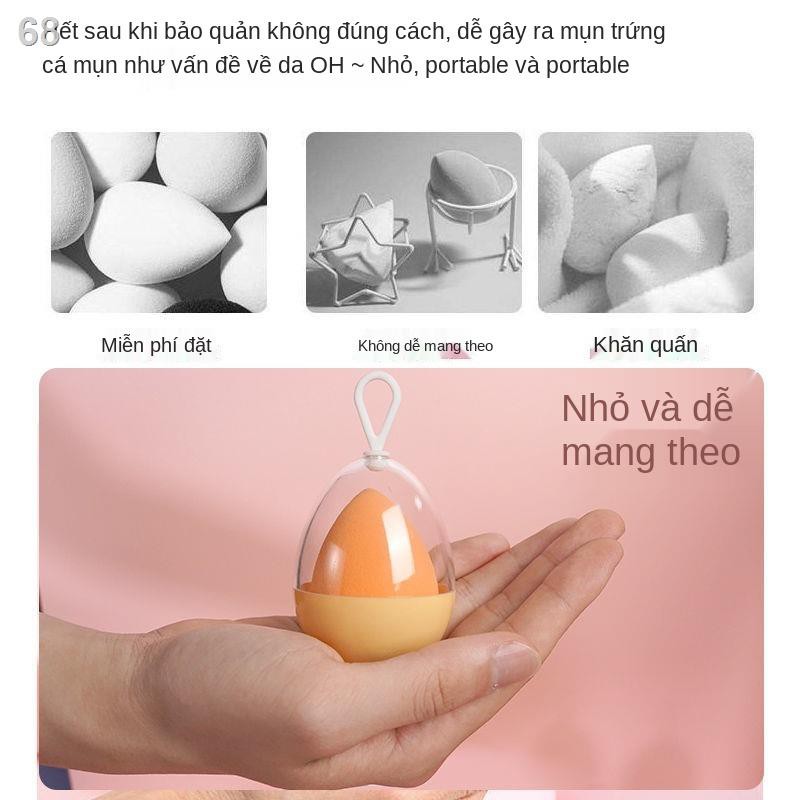 Li Jiaqi s super softkeup egg không ăn phấn set trang điểm bông mút cushion bảo quản trứng ướt và khôI