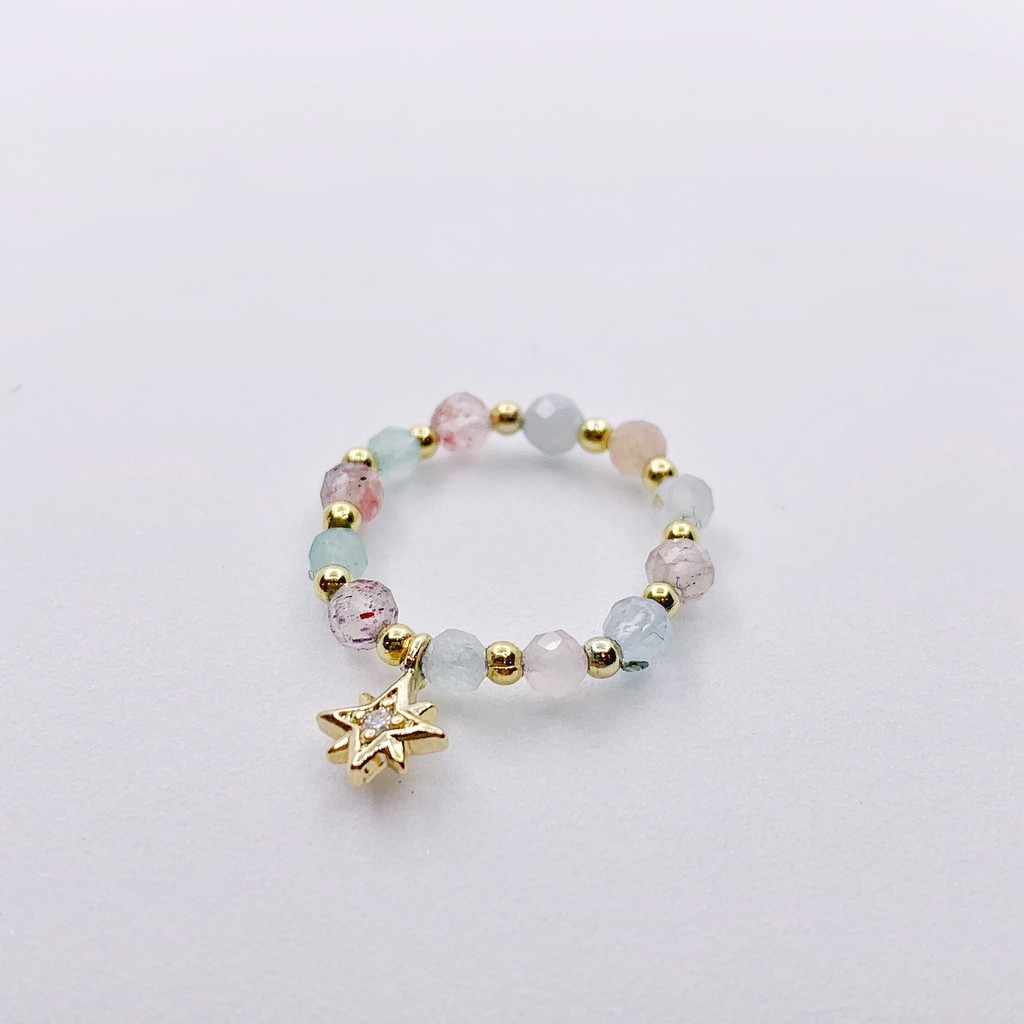 Nhẫn Đá Cùng Mặt Lấp Lánh 2