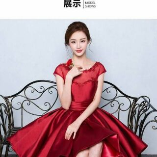 Đầm Xòe Xếp Li Đuôi Tôm Cao Cấp