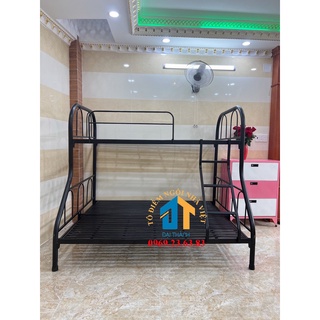 Giường sắt hai tầng Đại Thành tầng trên 1m tầng dưới 1m4