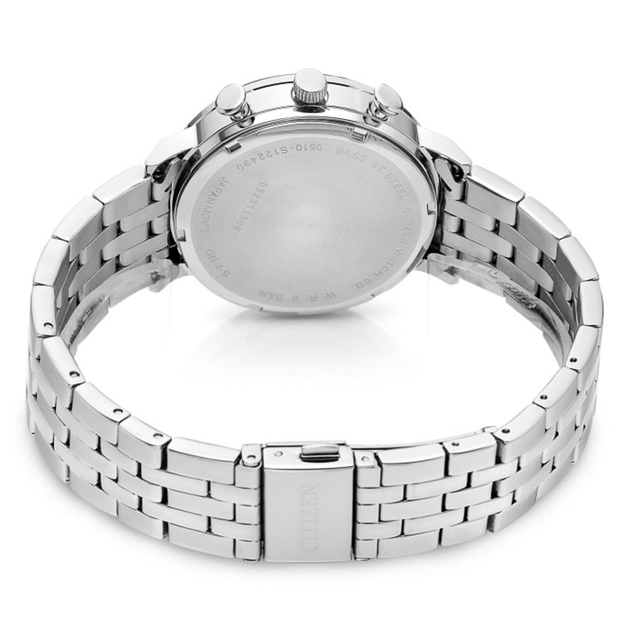 Đồng Hồ Nam Citizen Dây Thép Không Gỉ AN3610-71E - Mặt Đen