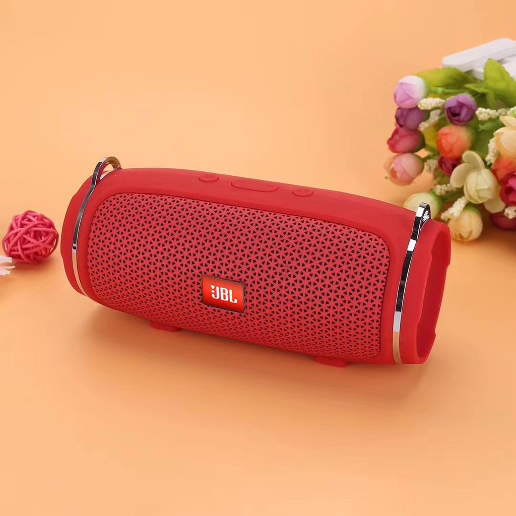 Loa Bluetooth JBL Charge 4+ Mini bass tốt khoẻ, tặng kèm dây đeo dung lượng pin 6000mah