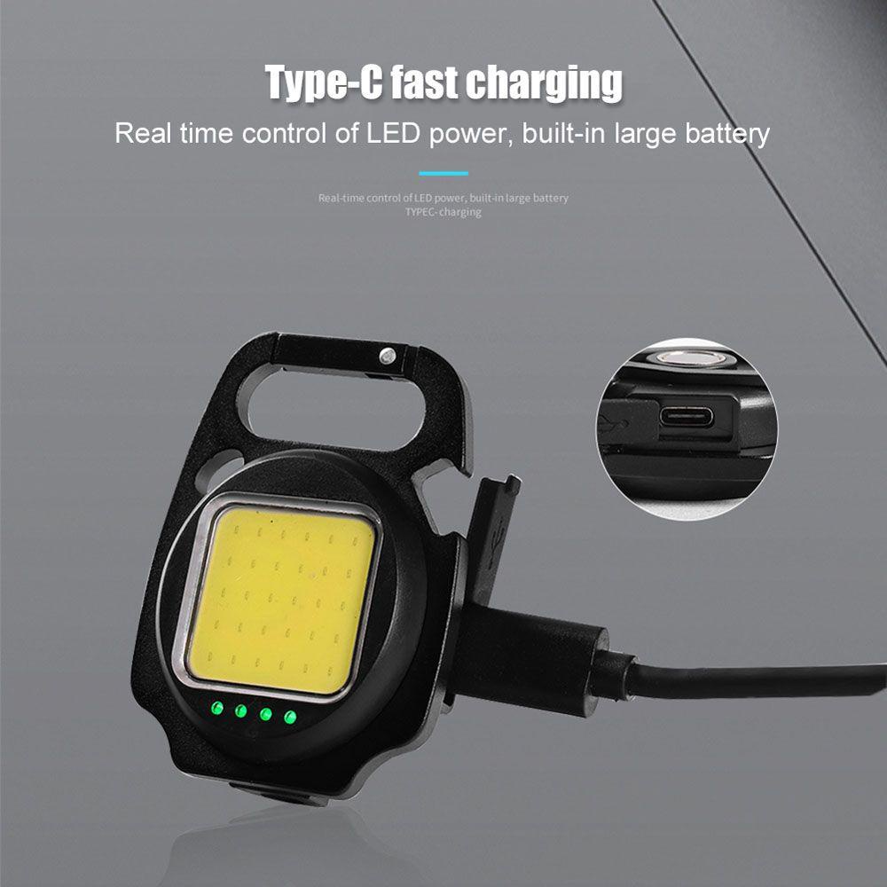 Đèn Pin Sạc USB Tiện Lợi Dành Cho Đi Cắm Trại