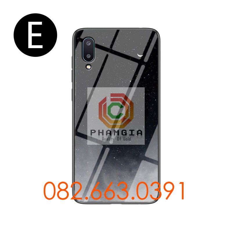 Ốp lưng ép kính Samsung A02 hình vũ trụ siêu đẹp