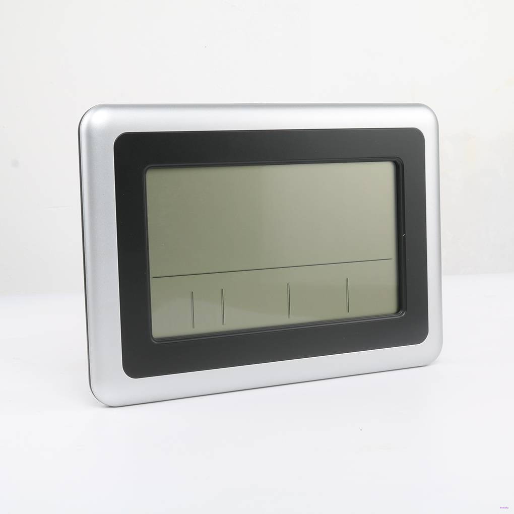 Đồng Hồ Báo Thức Điện Tử Màn Hình Lcd Hiển Thị Thời Gian Và Nhiệt Độ Trong Nhà