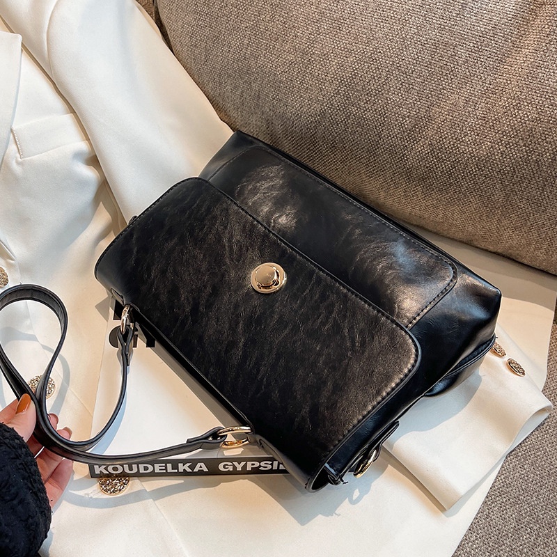 Túi Đeo Chéo Hình Vuông Cỡ Lớn Phong Cách retro Thời Trang Cho Nữ