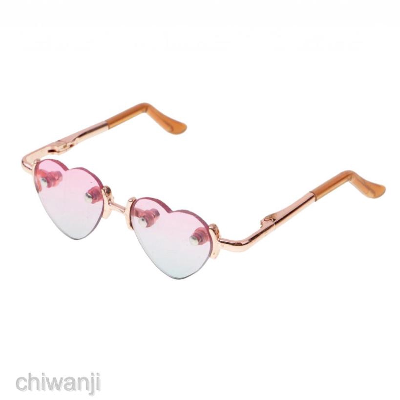 Mắt Kính Hình Trái Tim Tỉ Lệ 1 / 3 BJD SD AS DZ DD