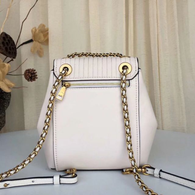 🔥BALO C0ACH MINI TRẮNG quilted🔥
code : F52996