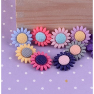 50 charm hoa hướng dương làm phụ kiện handmade