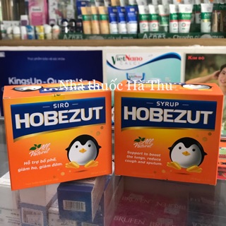 (1 hộp) Siro - HoBEZUT ( hỗ trợ bổ phế, giảm ho khan ho đờm)