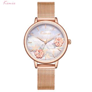 Đồng Hồ Đeo Tay Kimio K6381M Cho Nữ Dây Đeo Kim Loại Hợp Thời Trang