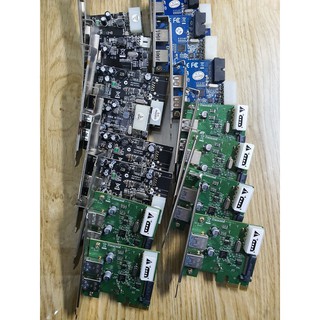 Cạc mở rộng USB 3.0 PCI-Express X1 Card bóc máy