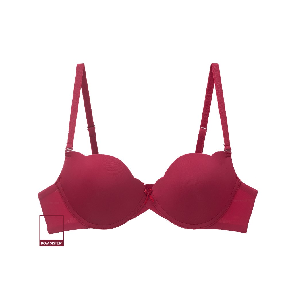 [Mã FARSBRBOM1 giảm 10% đơn 99K] Áo lót mút mỏng có gọng thun lạnh màu trơn nâng ngực tự nhiên BOM SISTER MU1002 | BigBuy360 - bigbuy360.vn